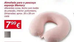kik Almofada para o pescoço esponja Memory promoção