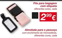 kik Fita para bagagem com etiqueta promoção