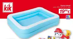 kik Piscina infantil promoção