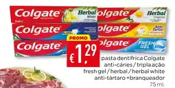 Bolama pasta dentífrica Colgate promoção