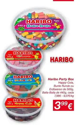 kik Haribo Party Box promoção