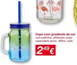 kik Copo com gradiente de cor promoção