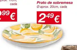 kik Prato de sobremesa promoção