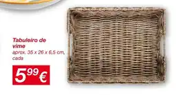 kik Tabuleiro de vime promoção