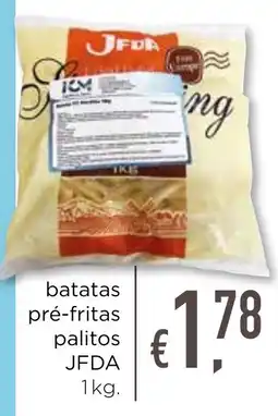 Bolama batatas pré-fritas palitos JFDA promoção