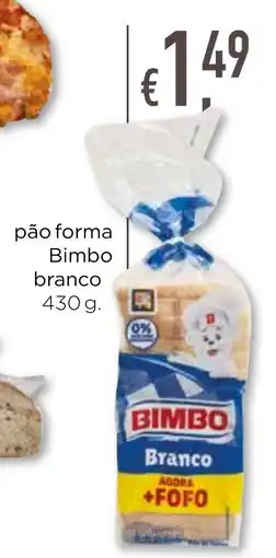Bolama pão forma Bimbo branco promoção