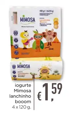 Bolama iogurte Mimosa lanchinho booom promoção