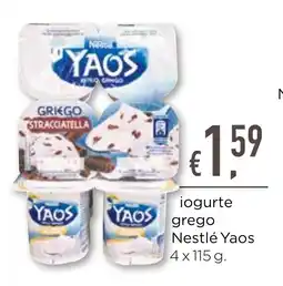 Bolama iogurte grego Nestlé Yaos promoção