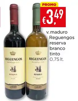 Bolama v. maduro Reguengos reserva branco tinto promoção