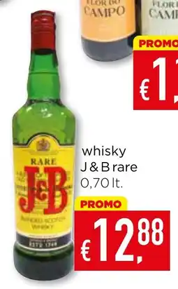 Bolama whisky J&B rare promoção