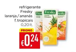 Bolama refrigerante Fresky laranja/ananás f. tropicais promoção