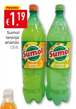Bolama Sumol laranja ananás promoção