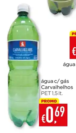 Bolama água c/gás Carvalhelhos PET promoção
