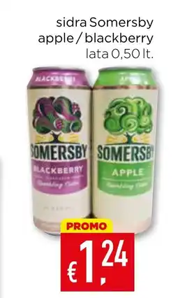 Bolama sidra Somersby apple/blackberry lata promoção