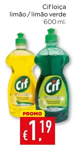 Cif loiça limão/limão verde