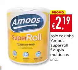 Bolama rolo cozinha Amoos super roll f. dupla multiusos und. promoção