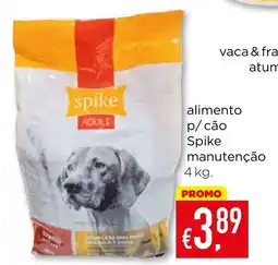 Bolama alimento p/cão Spike manutenção promoção