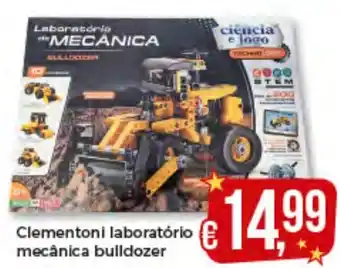 Bolama Clementoni Laboratório Mecânica Bulldozer promoção