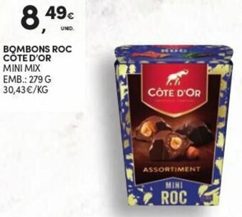 Continente Bombons ROC Cóte D'Or 279g promoção