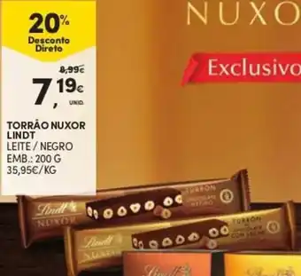 Torrão Nuxor Lindt 200g