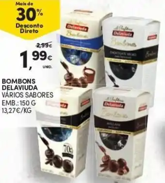 Continente Bombons Delaviuda 150g promoção