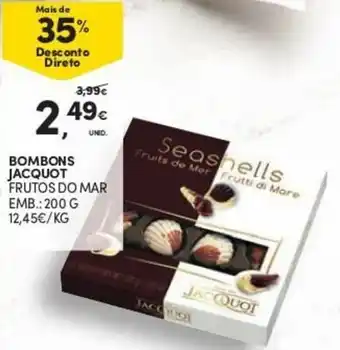 Continente Bombons Jacquot 200g promoção