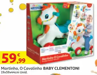 Martinho, O Cavalinho Baby Clementoni 19x59x44cm