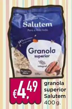 Bolama granola superior Salutem promoção