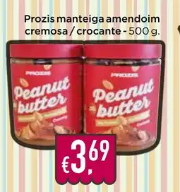 Bolama Prozis manteiga amendoim cremosa/crocante promoção