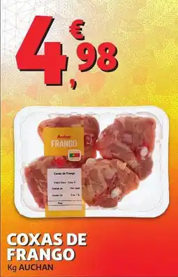 Auchan Coxas de frango promoção