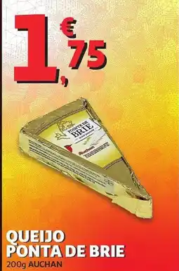 Auchan Queijo ponta de brie promoção