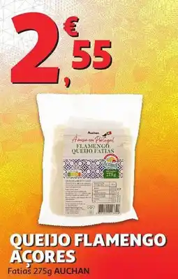 Auchan Queijo flamengo acores fatias auchan promoção