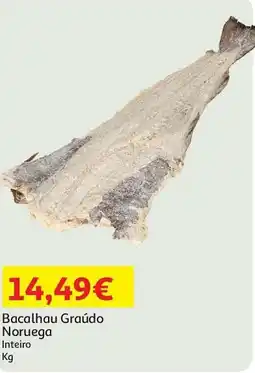 Bacalhau Graúdo Noruega Inteiro