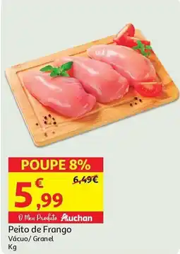 Auchan Peito de Frango promoção