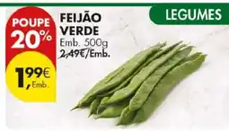 Pingo Doce Feijão-Verde promoção