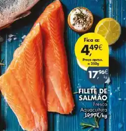 Pingo Doce Filete de Salmão promoção