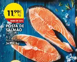 Pingo Doce POSTA DE Salmão promoção