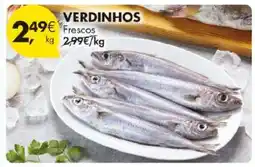 Pingo Doce Verdinhos promoção