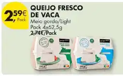 Pingo Doce QUEIJO FRESCO DE VACA promoção