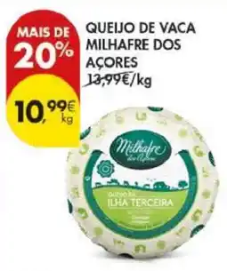 Pingo Doce Queijo de Vaca Milhafre dos Açores promoção