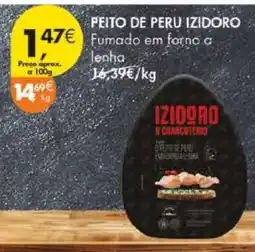 Pingo Doce Peito de Peru Izidoro promoção