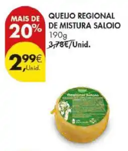 Pingo Doce Queijo Regional de Mistura Saloio promoção