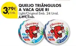 Pingo Doce QUEIJO TRIÂNGULOS A VACA QUE RI promoção
