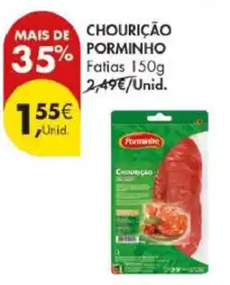 Pingo Doce Chouriço Porminho promoção