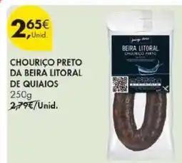 Pingo Doce Chouriço Preto da Beira Litoral de Quiaios promoção