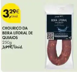 Pingo Doce CHOURIÇO DA BEIRA LITORAL DE QUIAIOS promoção