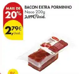 Pingo Doce Bacon Extra Porminho promoção