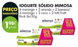 Pingo Doce Iogurte Sólido Mimosa promoção