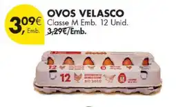 Pingo Doce Ovos Velasco promoção