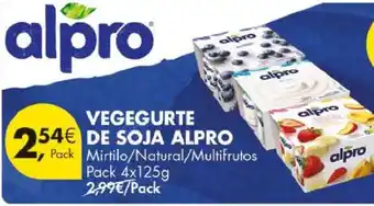 Pingo Doce Vegegurte de Soja Alpro promoção